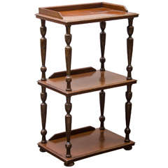 Three Tiered Mahogany Etegere 4