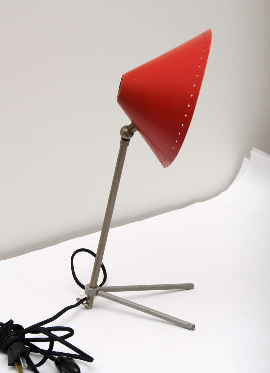 Pinocchio Style Table Lamp attributed to Busquet for Hala Zeist 2
