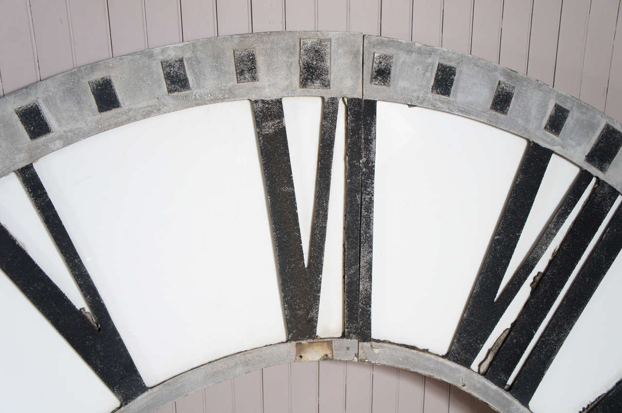 E. Howard  Tower Clock Dial In Excellent Condition In Hudson, NY