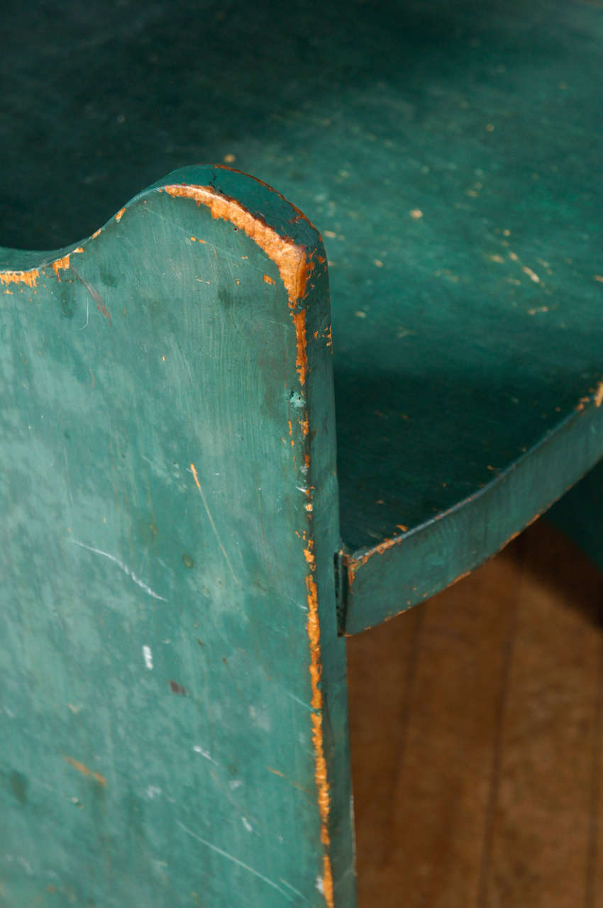 Blue-Green Hearth Chair 1