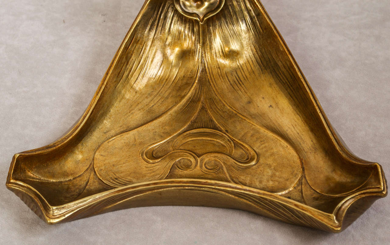 Austrian Art Nouveau Bronze by Rubin