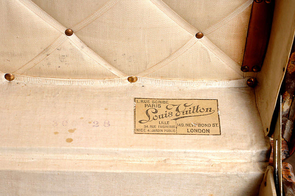 Louis Vuitton Vintage Monogram Canvas Steamer Trunk For Sale 1