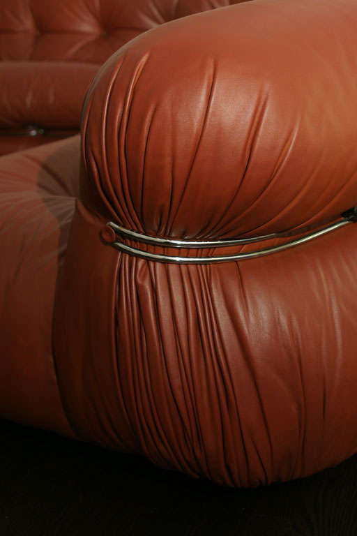 Leather Italian Sofa 