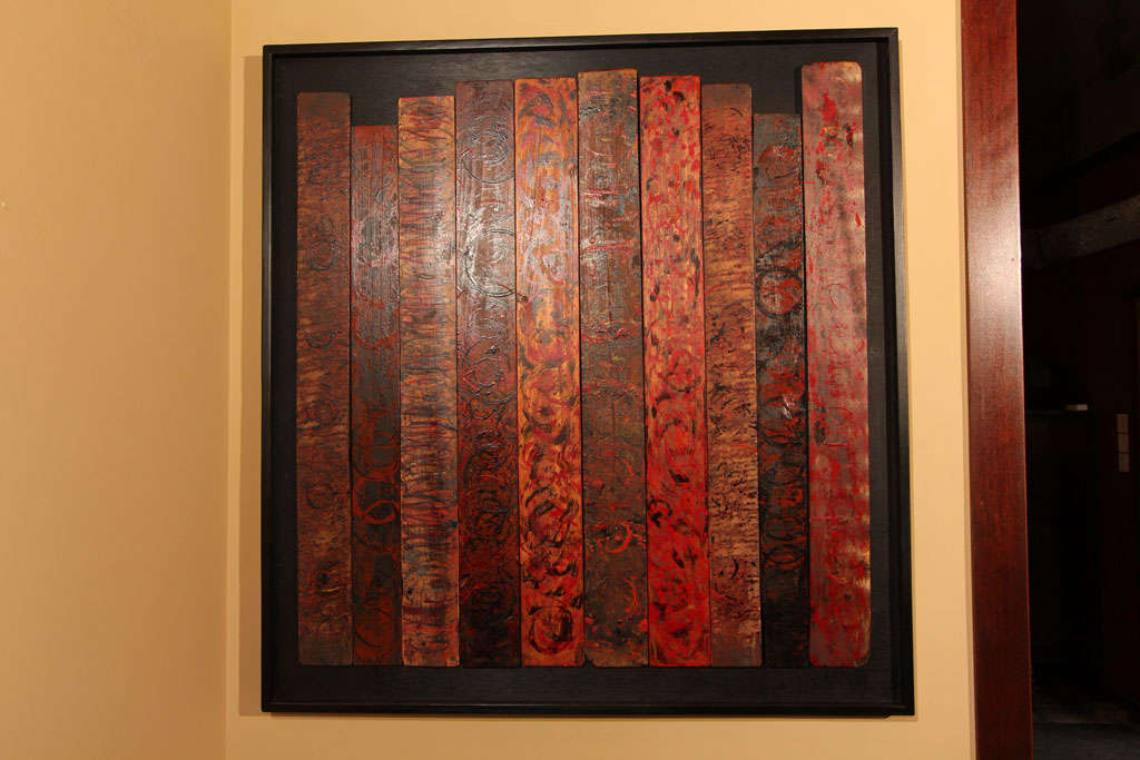 Collection of Japanese Lacquer Worker's Drying Boards