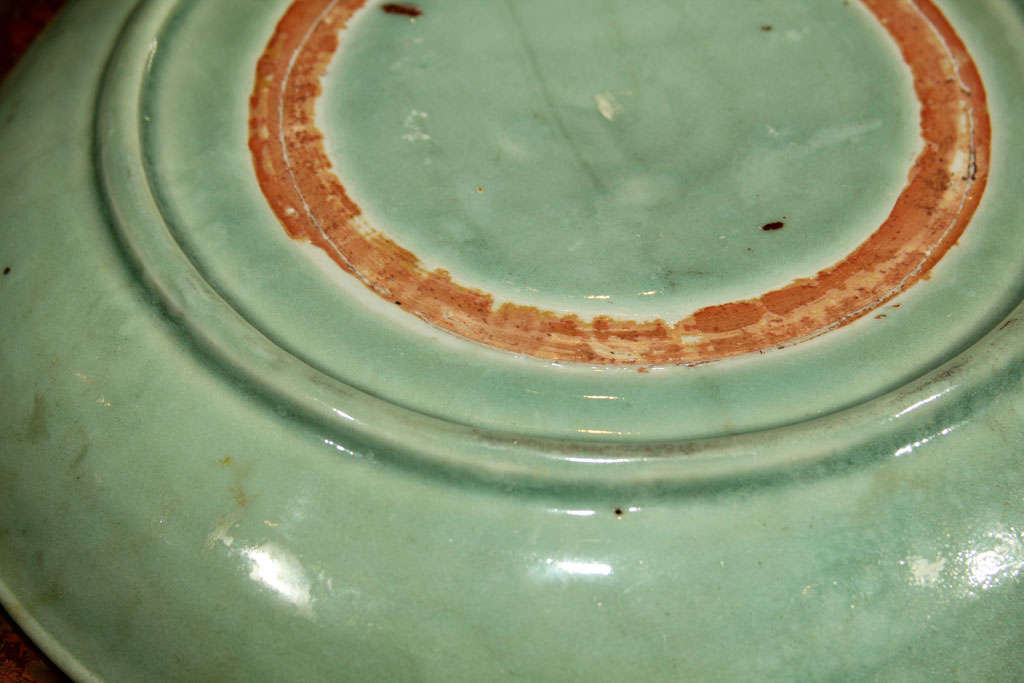 Chinese Longquan Celadon Porcelain Charger 6