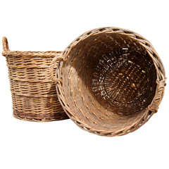 A Good Pair of Vintage Willow Baskets