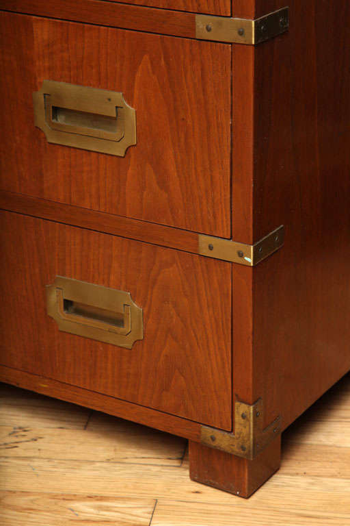 Campaign Style Chest of Drawers For Sale 2