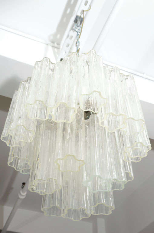 Venini Tronchi Chandelier for Camer In Good Condition In New York, NY