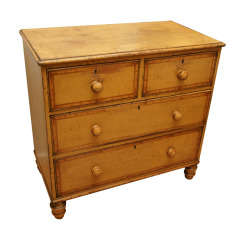 Early 19th Century Regency Chest, Original Paint