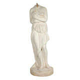 19th C. Italian Carved Marble Statue