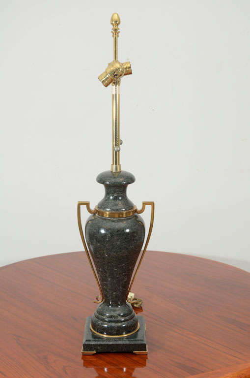 Stone Table Lamp