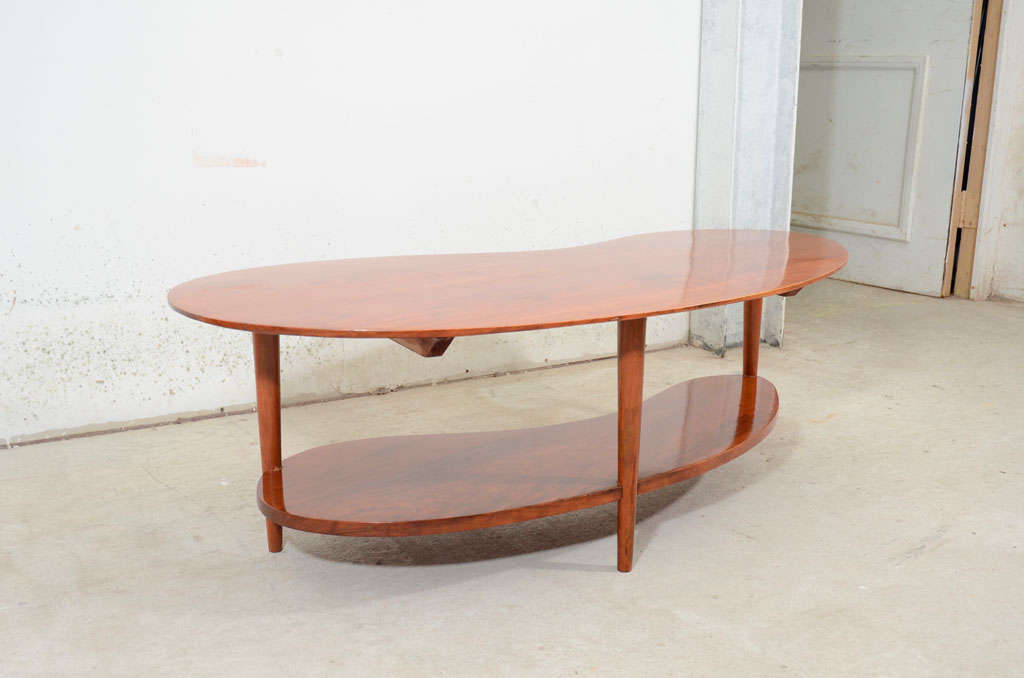 Biomorphic Cocktail Table In Excellent Condition For Sale In New York, NY