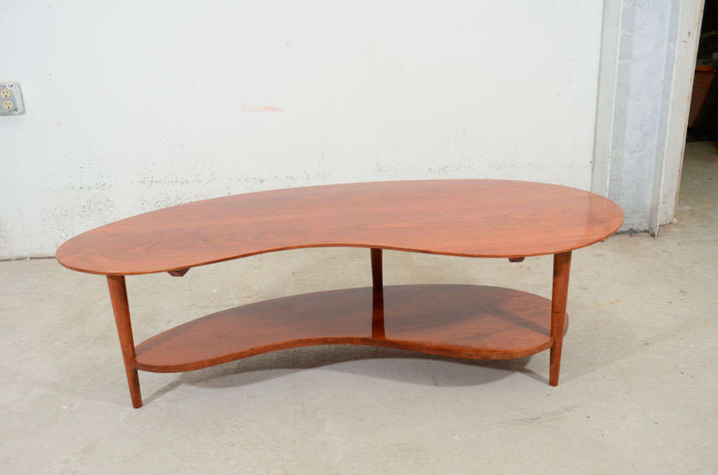 Mid-20th Century Biomorphic Cocktail Table For Sale