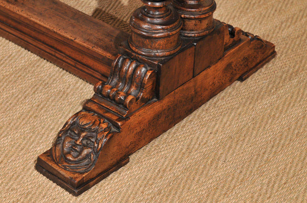16th century Italian Walnut Desk 3