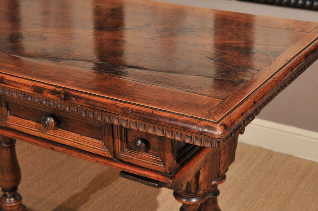 16th century Italian Walnut Desk at 1stdibs