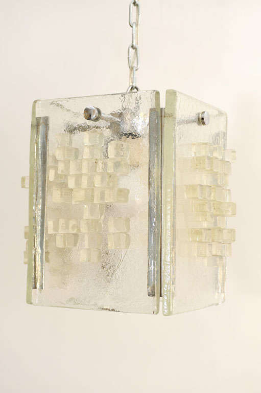 A Vintage Murano Glass Pendant Light