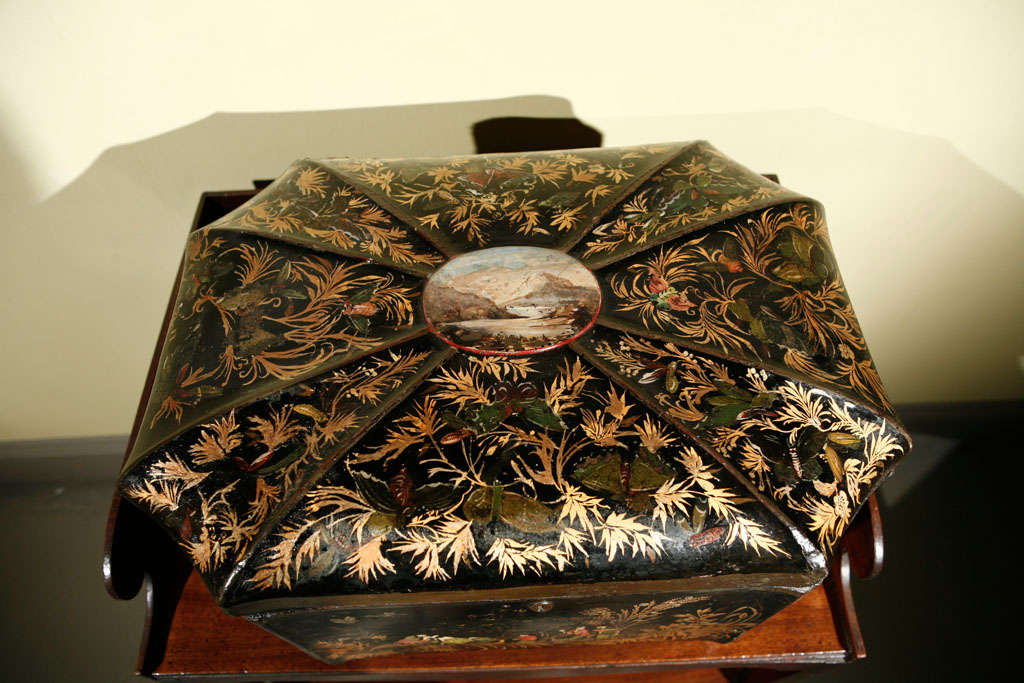 20th Century A  Chinese Export Lacquer Box, c. 1820