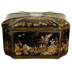 A  Chinese Export Lacquer Box, c. 1820