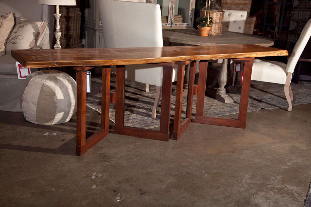 "Zig-Zag" Console Table
