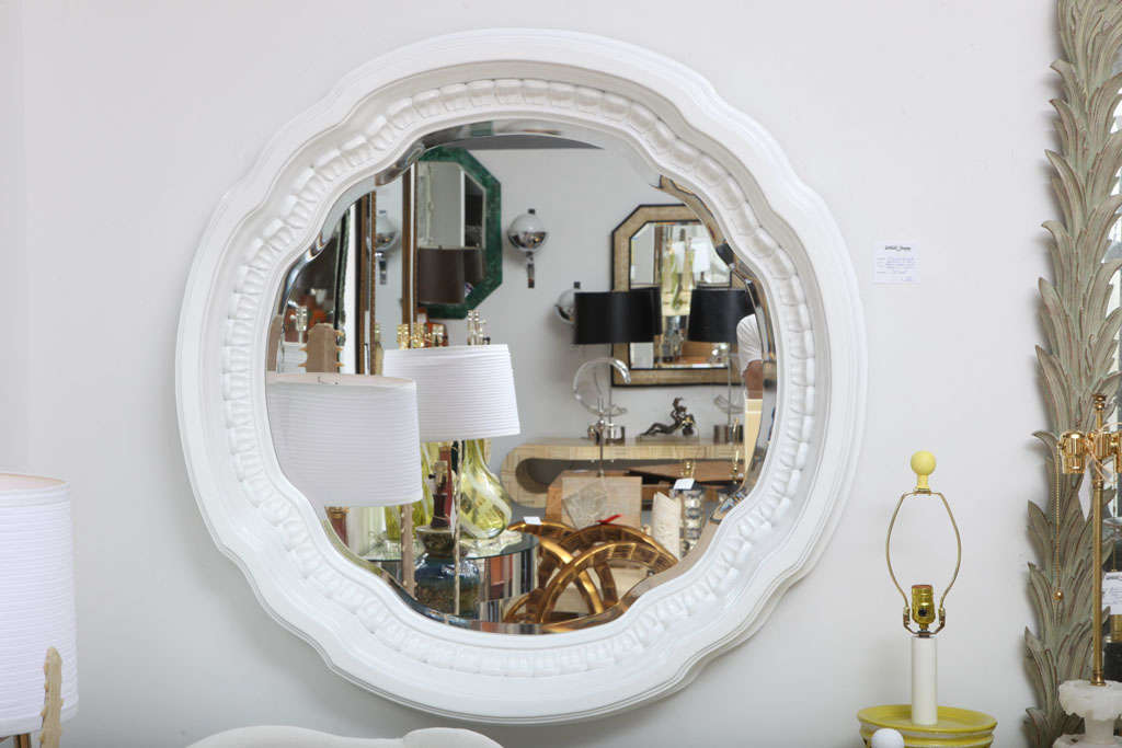 Hollywood Regency Style Mirror