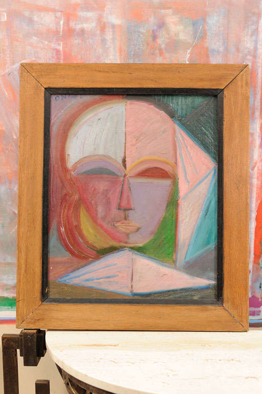 Elisabeth  Ronget(1898-1957) Oil On Canvas