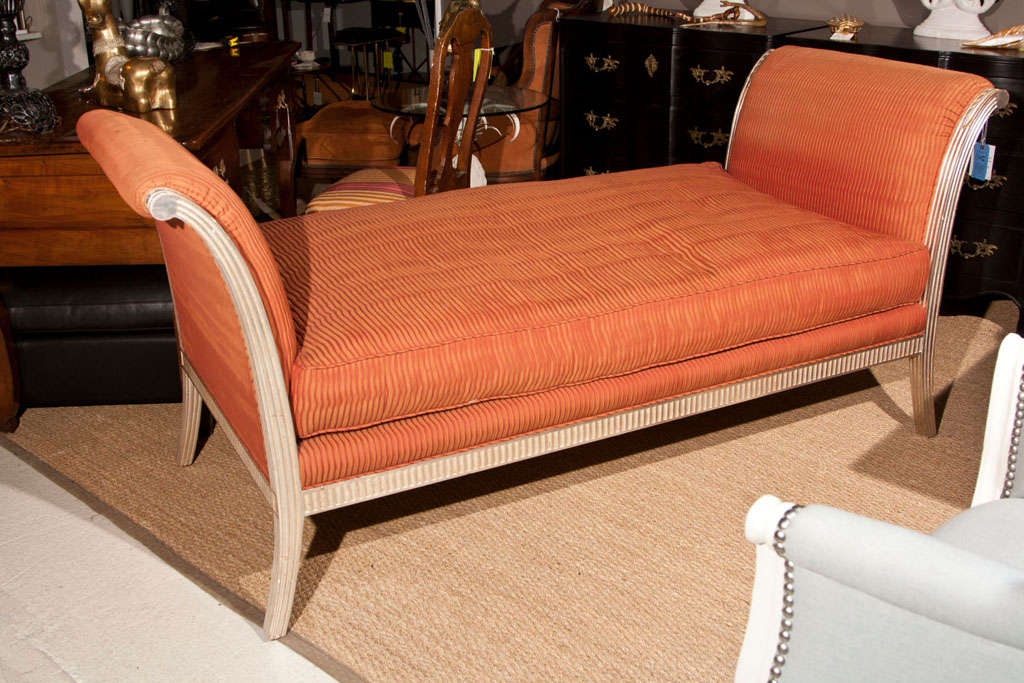J. Robert Scott Silver Gilt Daybed