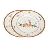 Pair Chinese Export Plates