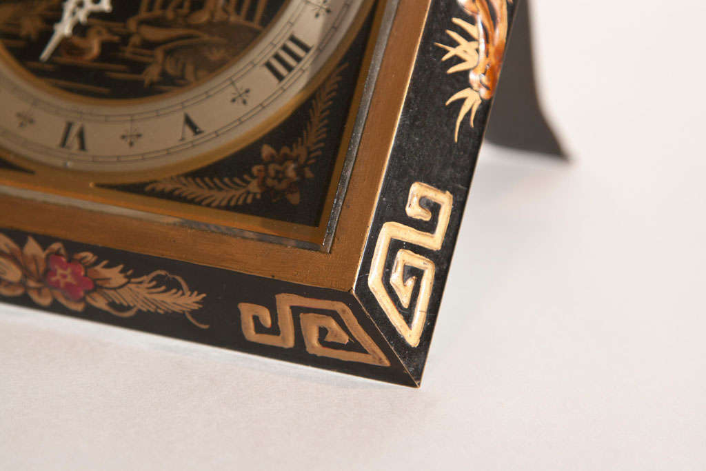 Mid-20th Century Chinoiserie Shelf Clock by Chelsea c1930