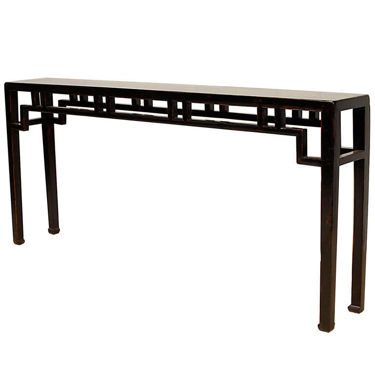 Long and Narrow Console Table, 18th C.