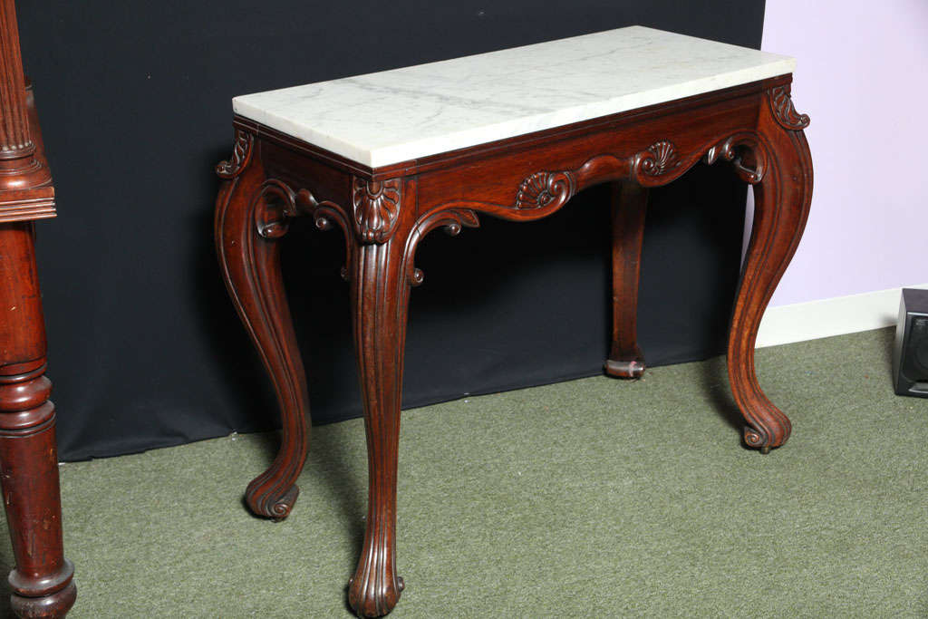 An Elegant English Regency Rosewood Console Table, circa 1820