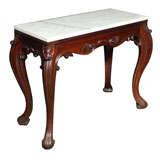 An Elegant English Regency Rosewood Console Table, circa 1820