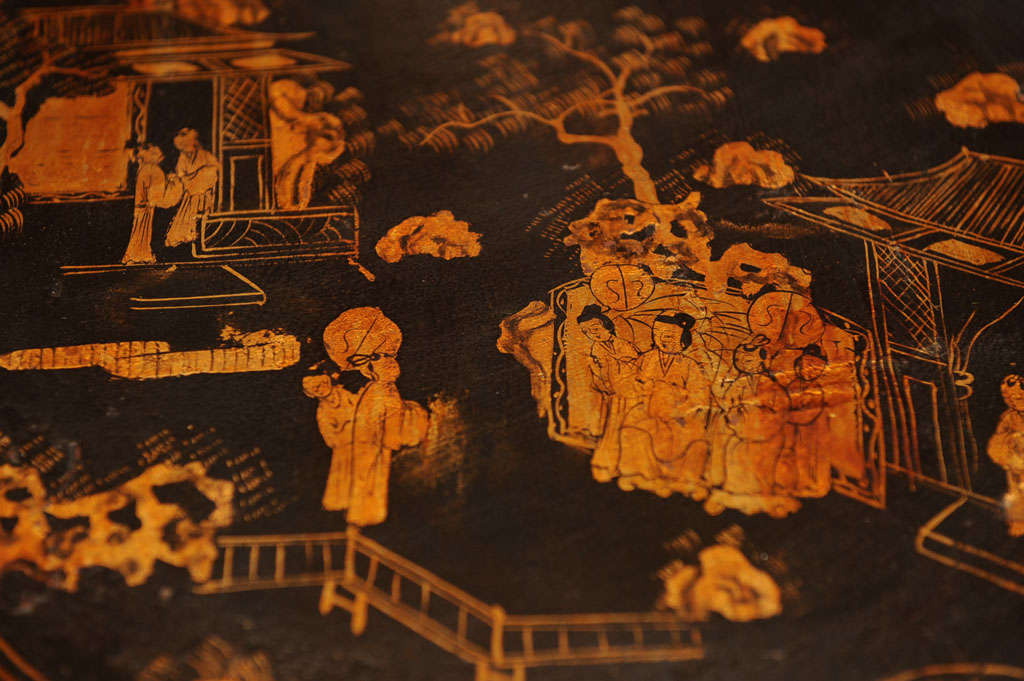 A Chinese Chinoiserie Design Hat box 2