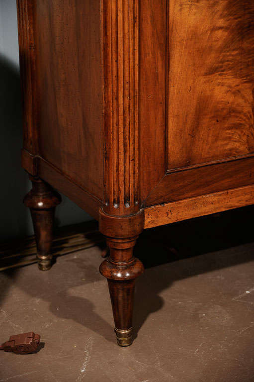 French Walnut Secretaire A Abattant