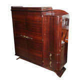 French Art Deco Palisander "Rio" Armoire/ Wardrobe