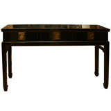 Elmwood Console with Three Drawers