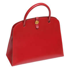 Original Hermes Dalvy Leather Handbag, Paris
