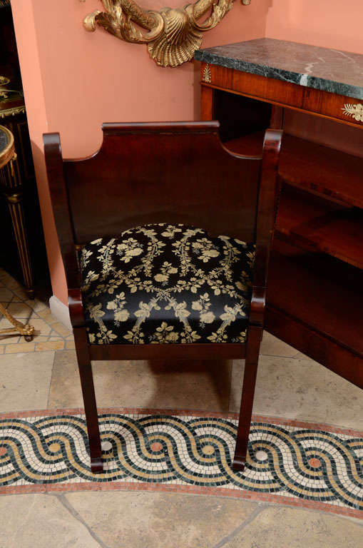 Pair of Russian Empire Arm Chairs 5