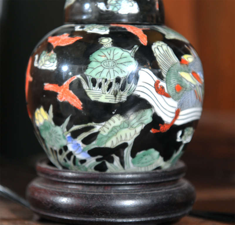Pair of Small Chinese Lamps In Excellent Condition In San Francisco, CA