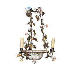 Vintage Porcelain chandelier