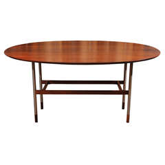 Vintage Mid Century Modern Drop Leaf Table