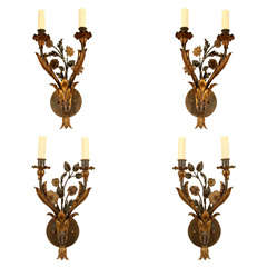 Set of Four Wall Lights