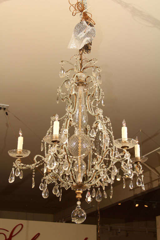 Italian Beaded Chandelier