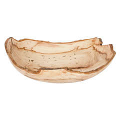 Large Noz Pecan Platter by Pedro Petry