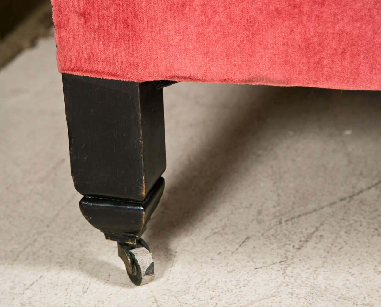 1940's English Channel Back Barrel Chairs with Nail Head Detail 1
