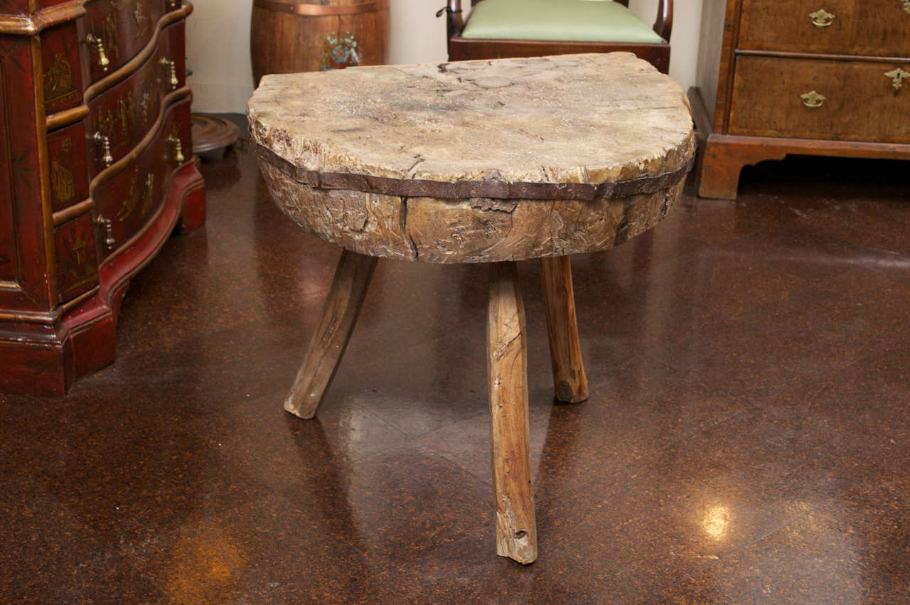 Large Scale French Walnut Chopping Block