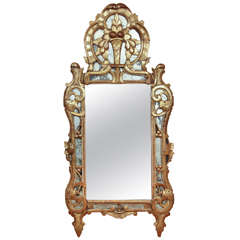 18th Century Italian Gilt Mirror