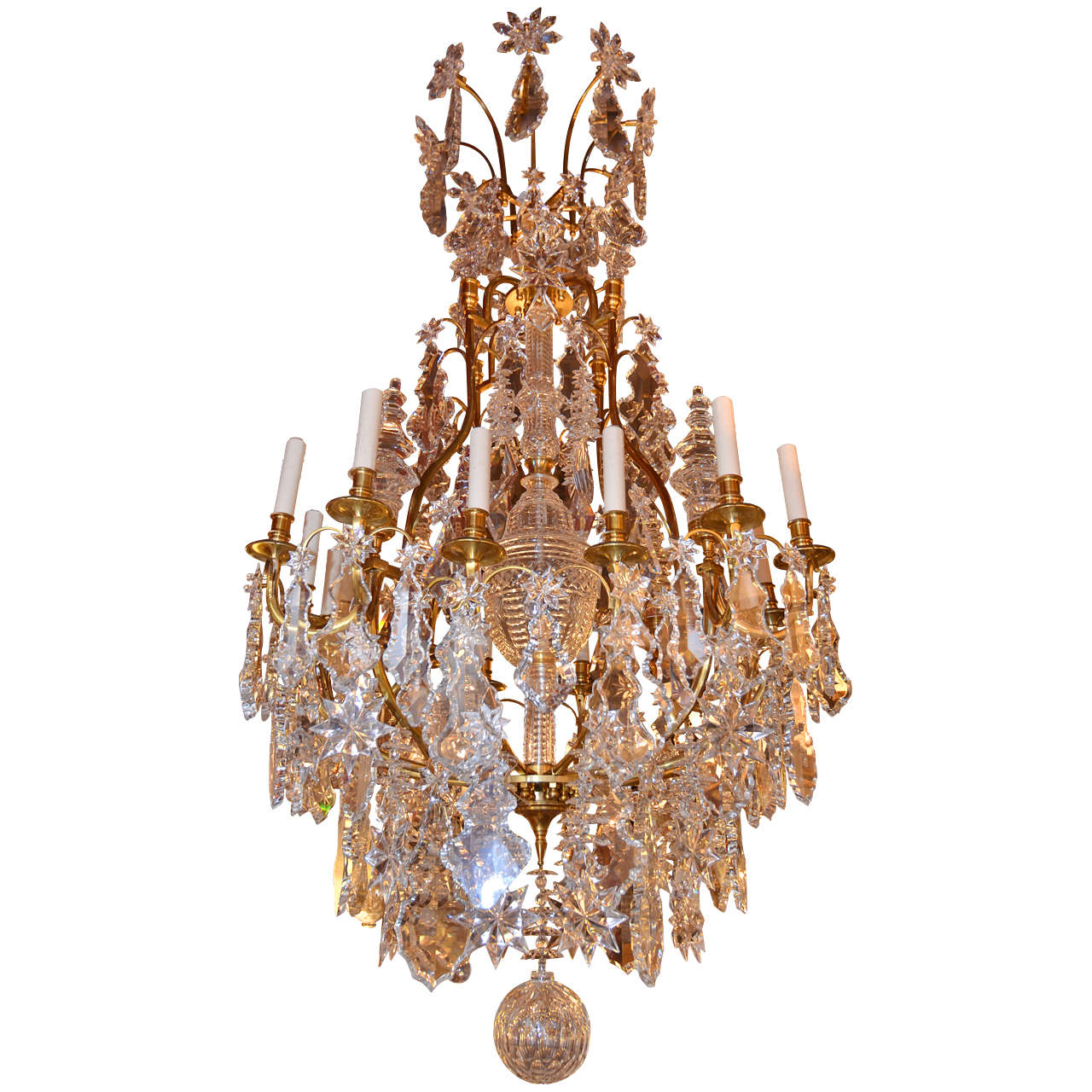 Antique Chandelier. Crystal Chandelier For Sale at 1stdibs