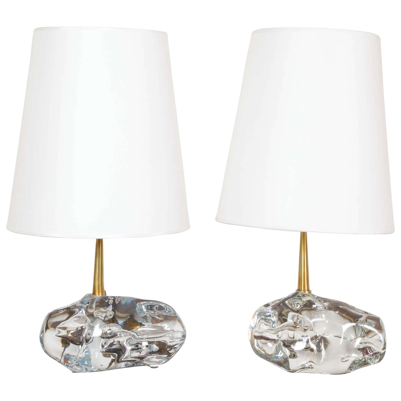 Pair of Angelo Brotto Table Lamps