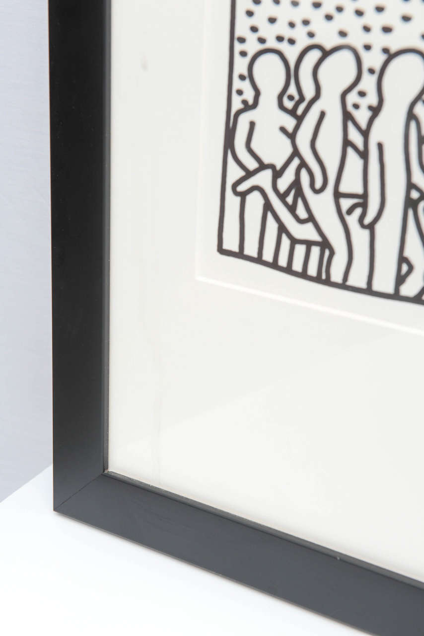 Keith Haring Serigraph, New York 1982 2