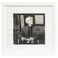 Andy Warhol Portrait by Karen Bystedt, 1980s, New York